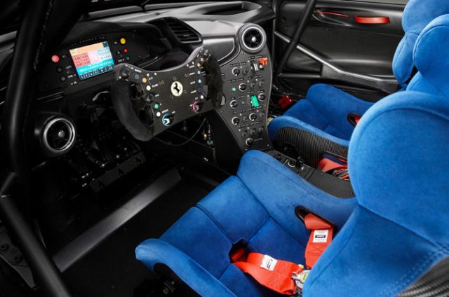 ferrari p c  reveal interior