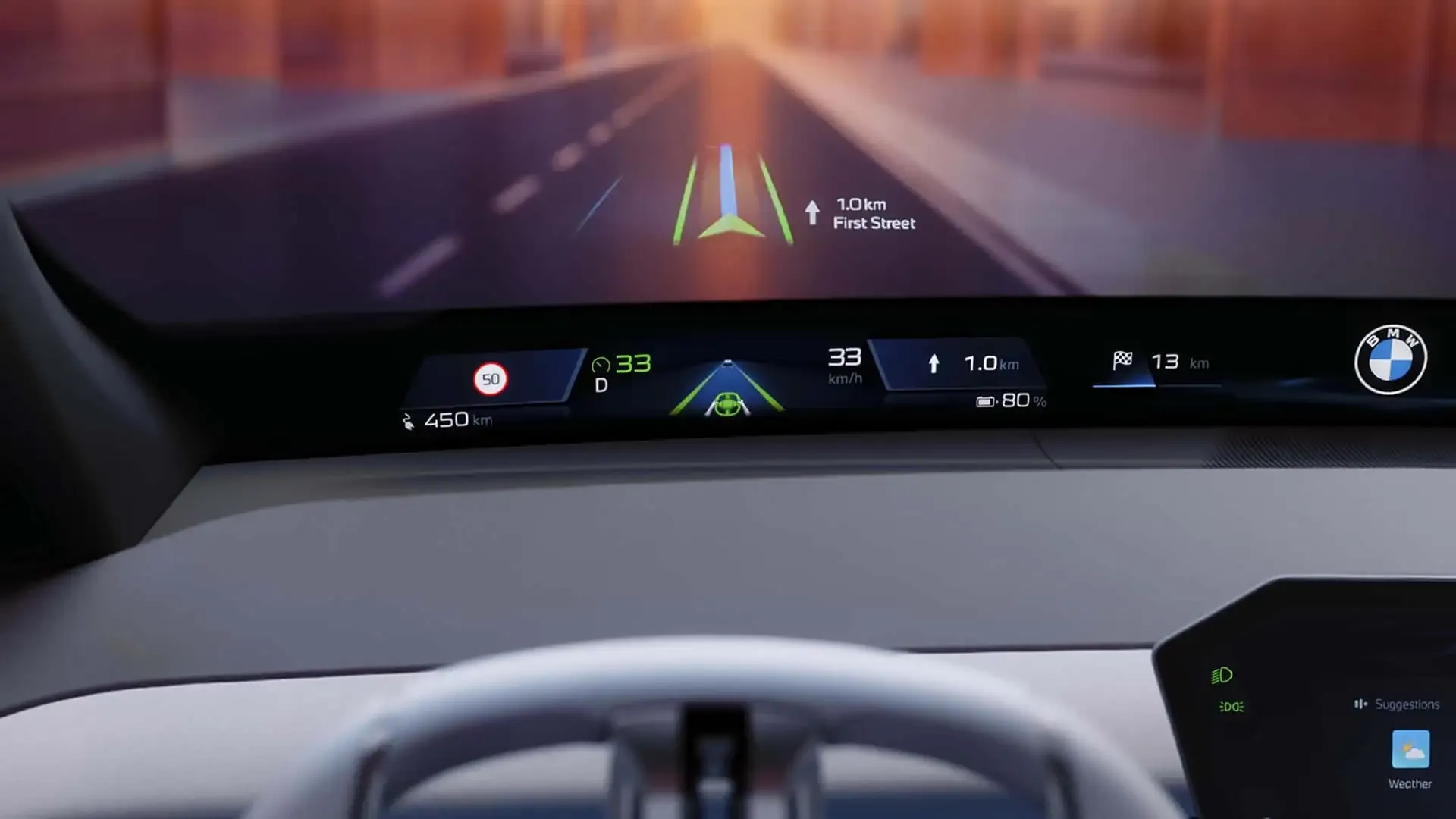 BMW-ov novi infotainment sistem prebacuje sve na vetrobran