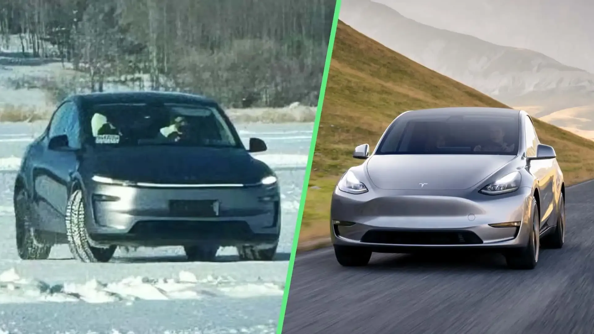 2025 Tesla Model Y Juniper Refresh bez kamuflaže