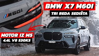 MOTOR IZ M5 UDOBNOST KAO SERIJA 7! BMW X7 M60i