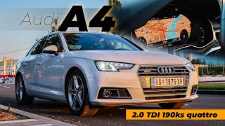 TEST: Audi A4 2.0TDI 190ks quattro///Virtual Cockpit