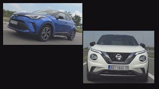 Toyota CH- R Vs Nissan Juke   Uporedni TEST by Miodrag Piroški