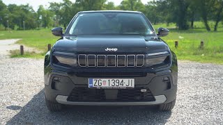 Jeep Avenger electric test