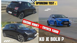 Toyota Yaris Hibrid Vs Suzuki Swift - Uporedni TEST by Miodrag Piroški