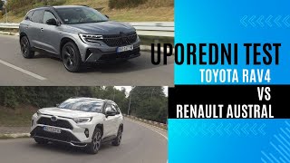 Toyota RAV4 Hibrid protiv Renault Austral e-tech  Hibridni TEST by Miodrag Piroški