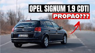 Zašto je OPEL SIGNUM PROPAO???