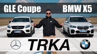 UPOREDNI TEST UBRZANJA!!! BMW X5 vs. Merc GLE COUPE