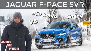 V8 romantika! - Jaguar F-Pace SVR - Jura se fura