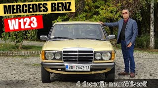 Neuništiva Mečka.  Mercedes Benz   W123