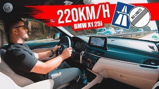 SAMO 220KMH NA NEMAČKOM AUTOBAHN-u//BMW X1 xdrive25i 230ks