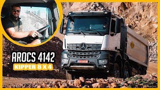 TEST: Mercedes AROCS 4142 8x4///"G" Klasa među kamionima!!!