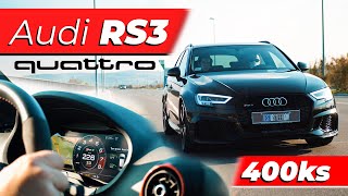 VEŽITE SE POLEĆEMO!!! Audi RS3 quattro 0-100kmh za 4sek