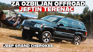 GRAND CHEROKEE sa MERCEDES motorom i menjačem!