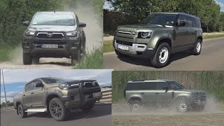 Toyota Hilux Vs Land Rover Defender Sportback - Uporedni TEST by Miodrag  Piroški