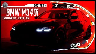 BMW M340i 2020 (G20)/Acceleration/Sound/POV - Ubrzanje / Zvuk / Vozačeva perspektiva