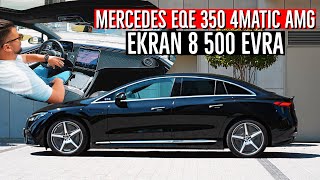 Doplata za EKRAN 8500e! Mercedes EQE 350 4Matic AMG