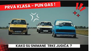 Sve o snimanju trka Jugića u filmu " Prva klasa Pun gas"