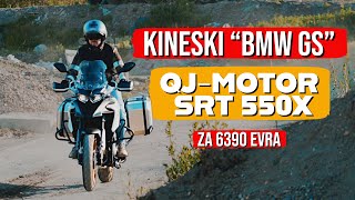 KINESKI BMW GS" ZA 6000e i 4 GODINE GARANCIJE /// QJ SRT 550X TEST