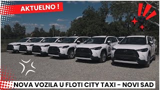 Nova vozila u floti CITY TAXI Novi Sad