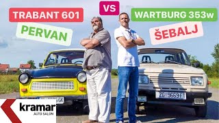 Wartburg 353w vs Trabant 601 - 1na1 - Pervan i Jura