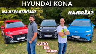 Koji je najbolji izbor? Benzin, hybrid ili struja? - Hyundai Kona - Juraj Šebalj i Neven Novak