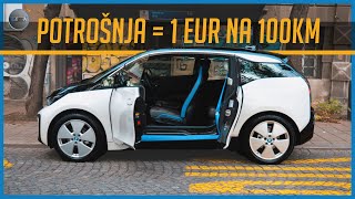 TROŠI 1 EVRO na 100km! Električni BMW i3 facelift 2019