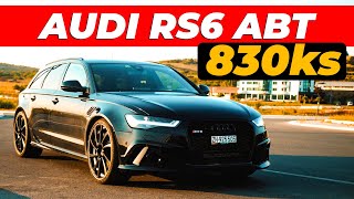 CRNI ĐAVO SA 830KS! AUDI RS6 ABT (C7)