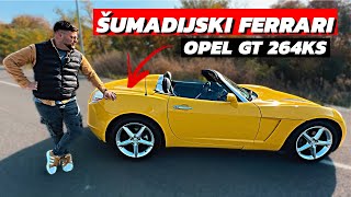 ŠUMADIJSKI FERRARI! OPEL GT 2.0l 264KS