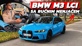 BRUTALAN!!! NOVI BMW M3 MANUELAC!!! LCI za 2024