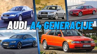 Audi A4 generacije! - by Sara Ugrinić